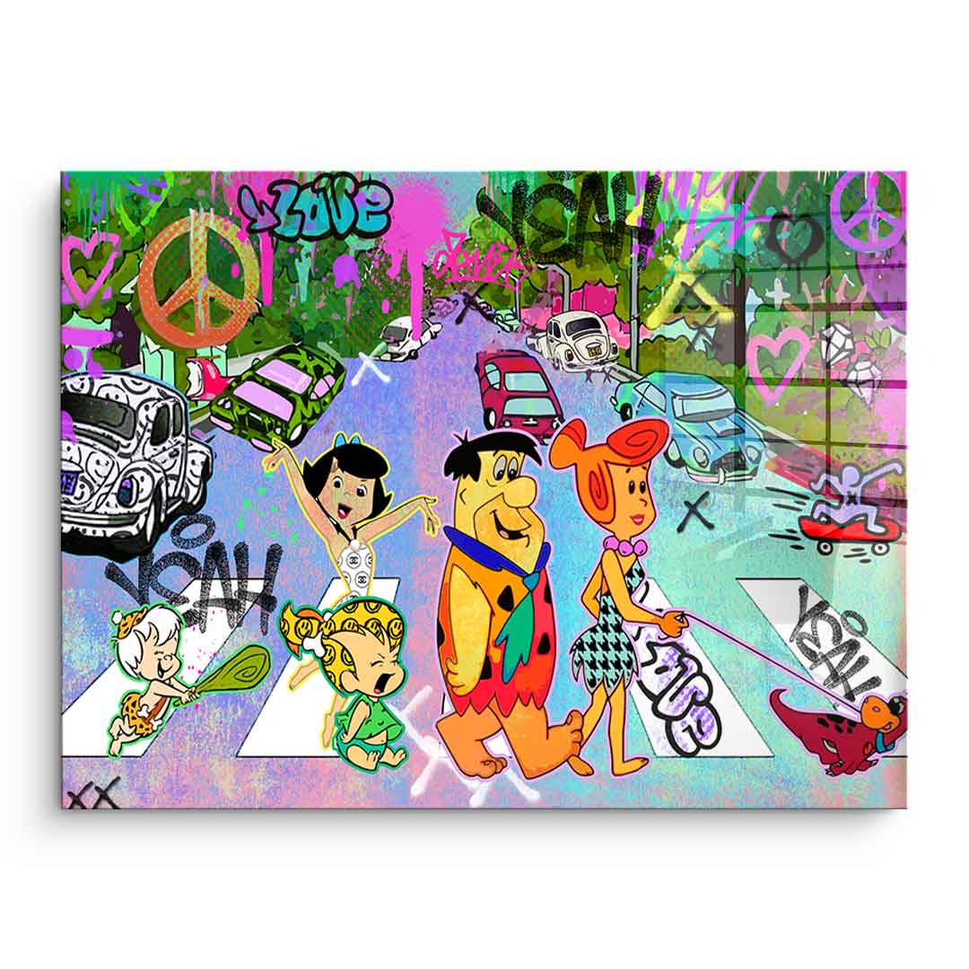 Flintstones - Szkło akrylowe