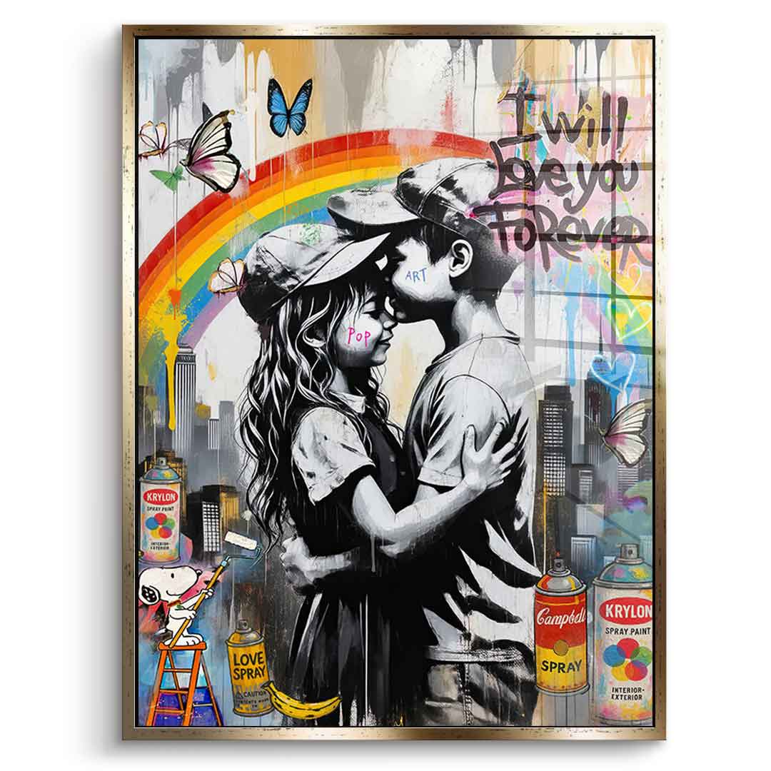 Forever Love - Acrylglas
