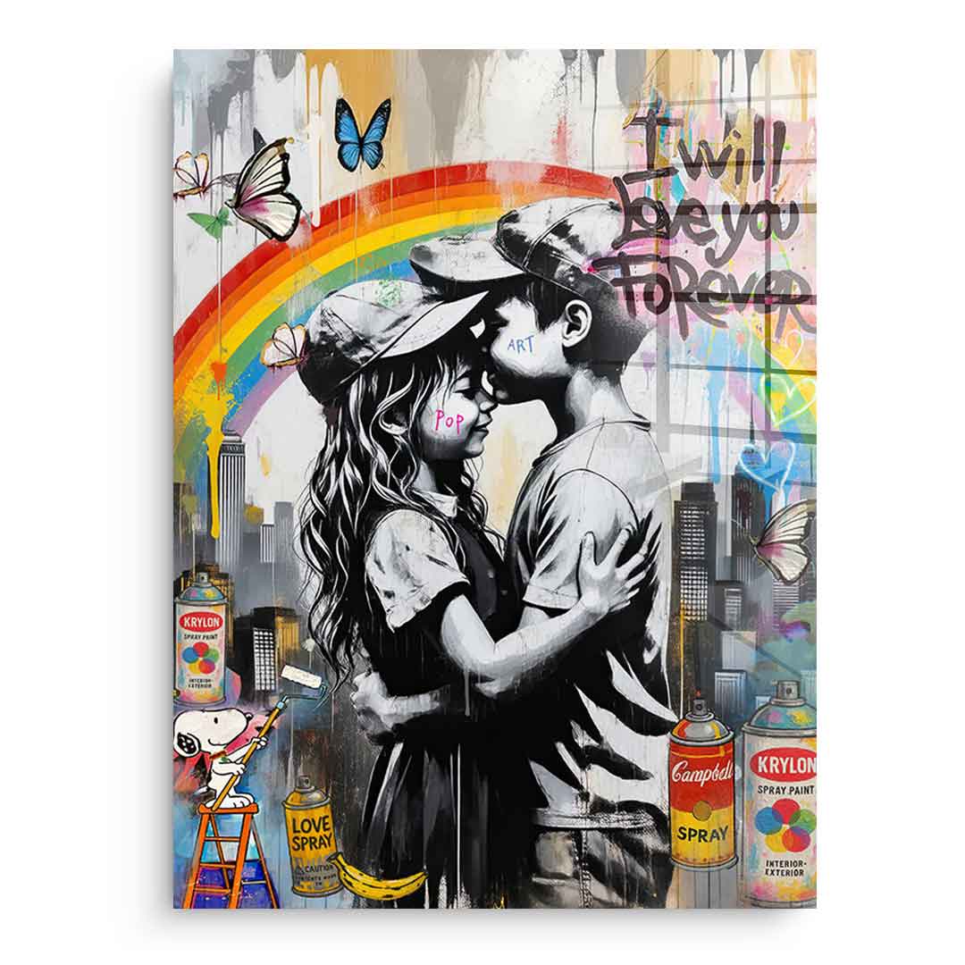 Forever Love - Acrylglas