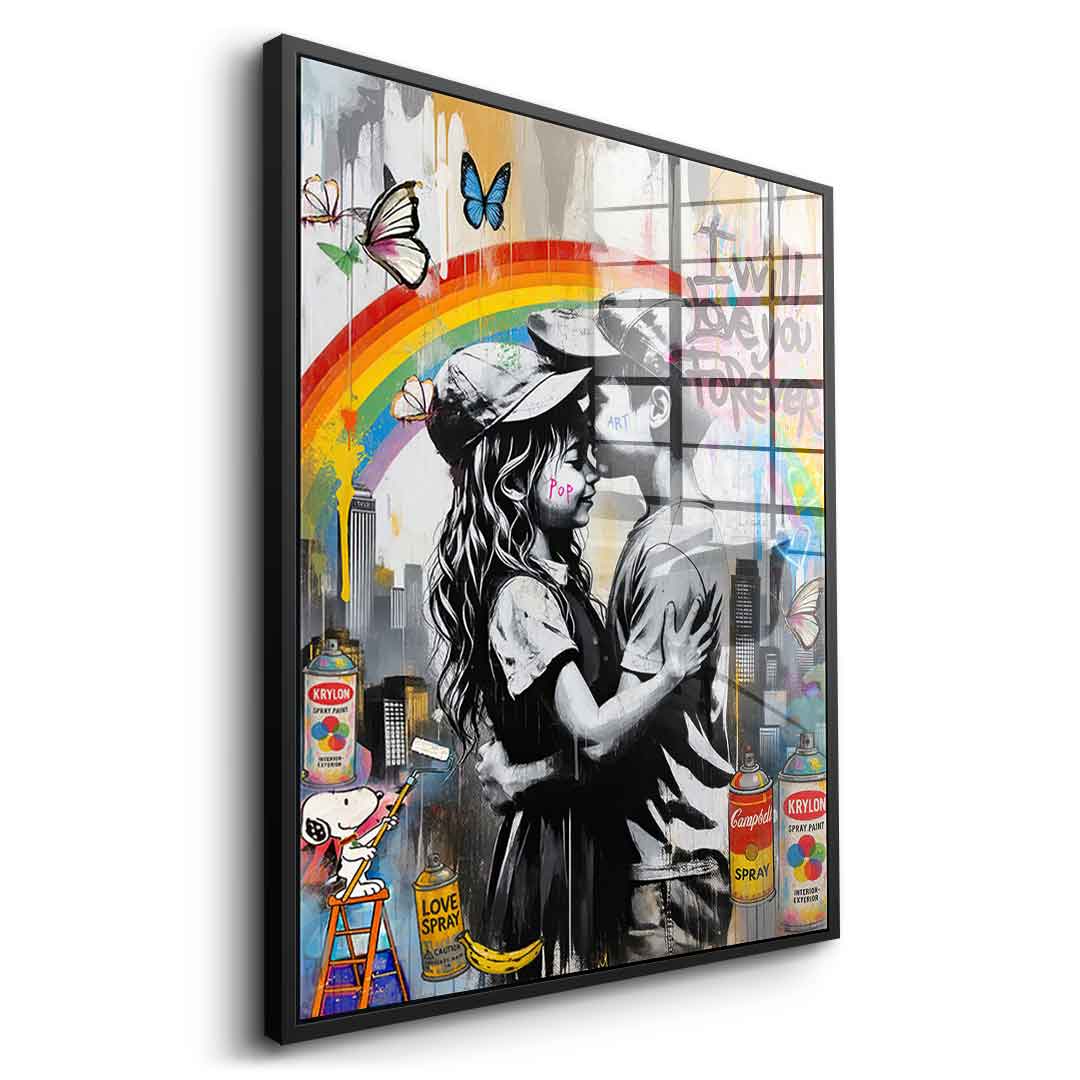 Forever Love - Acrylglas