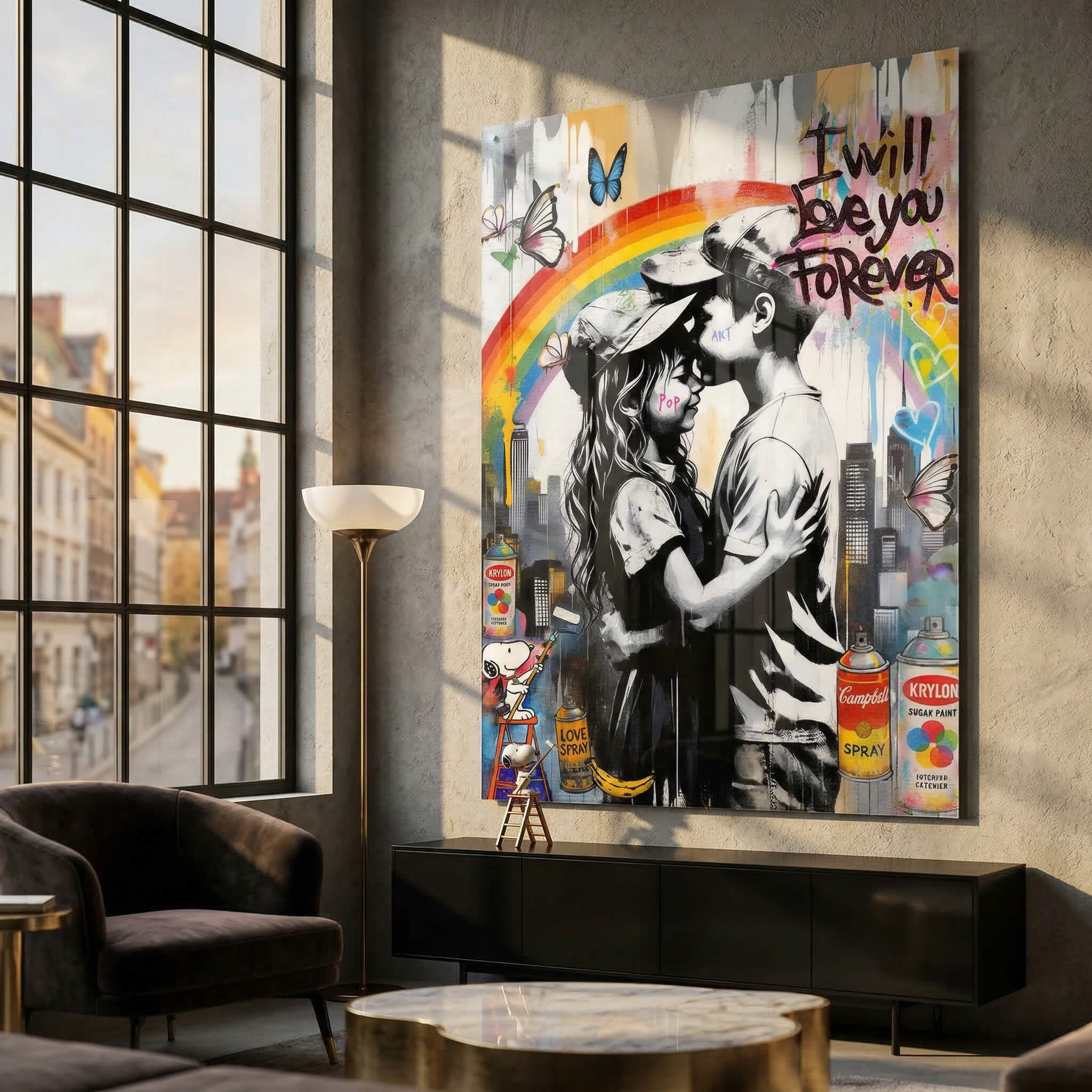 Forever Love - Acrylglas