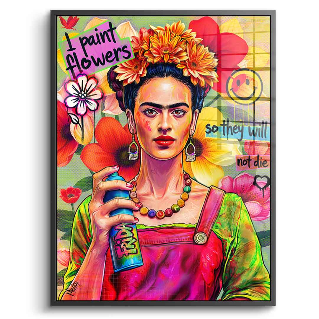 Frida Paint - Acrylglas