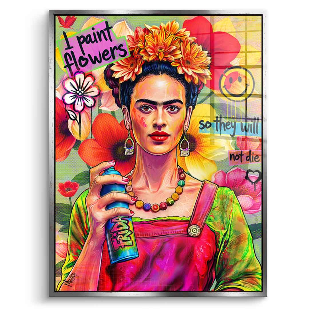 Frida Paint - Acrylglas