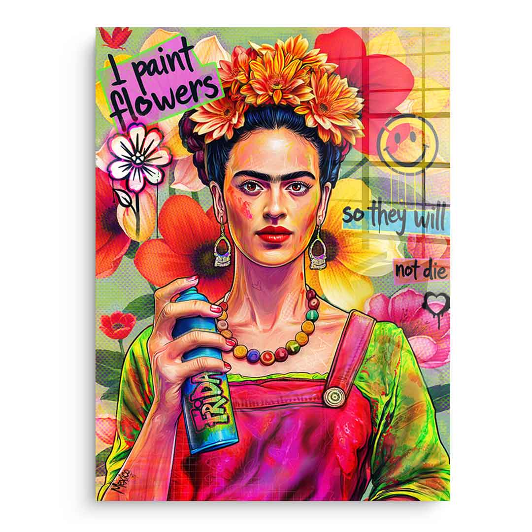 Frida Paint - Acrylglas