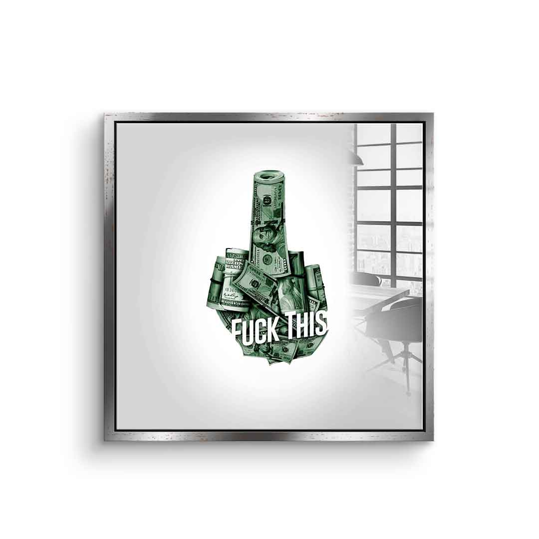 Fuck this XX - Acrylglas