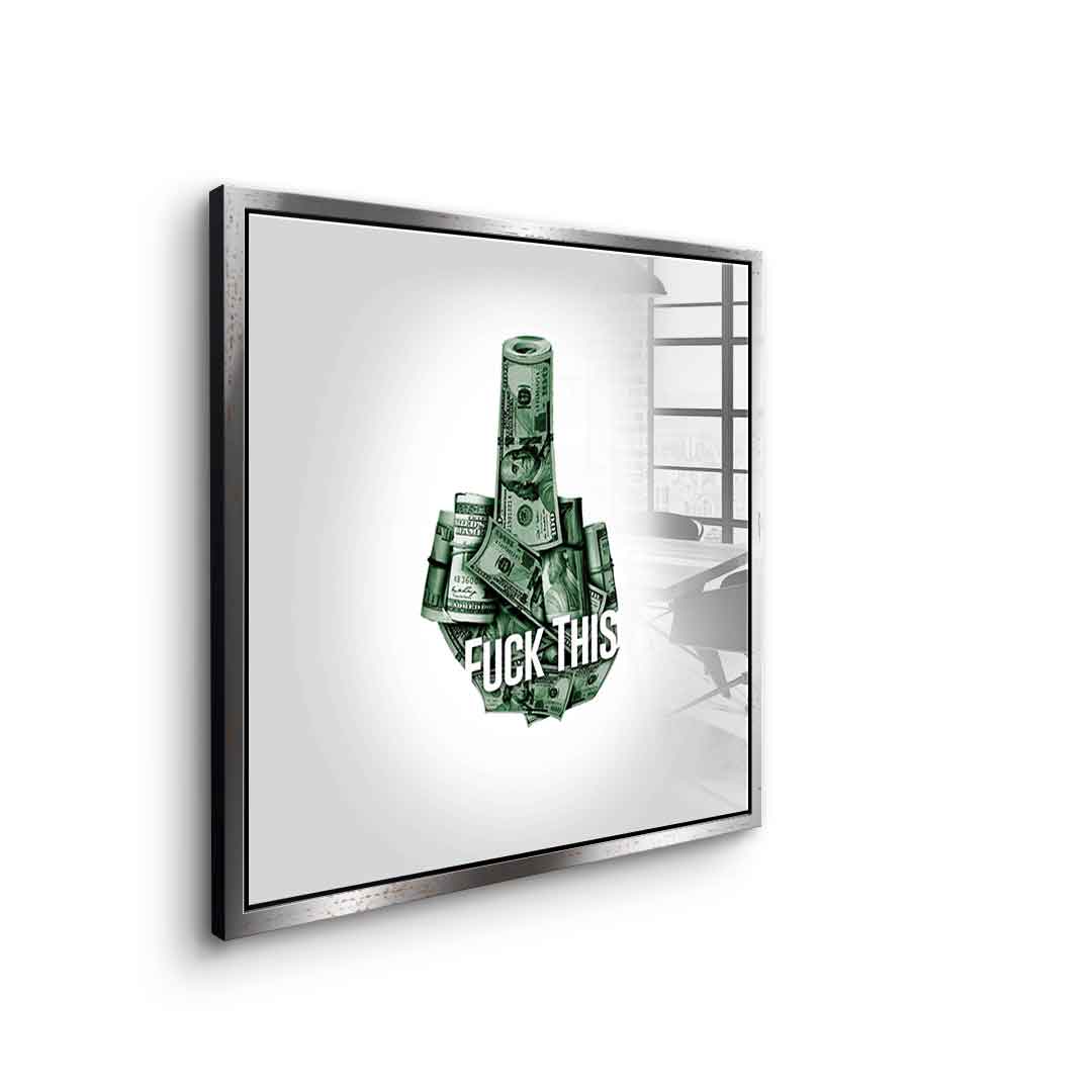 Fuck this XX - Acrylglas