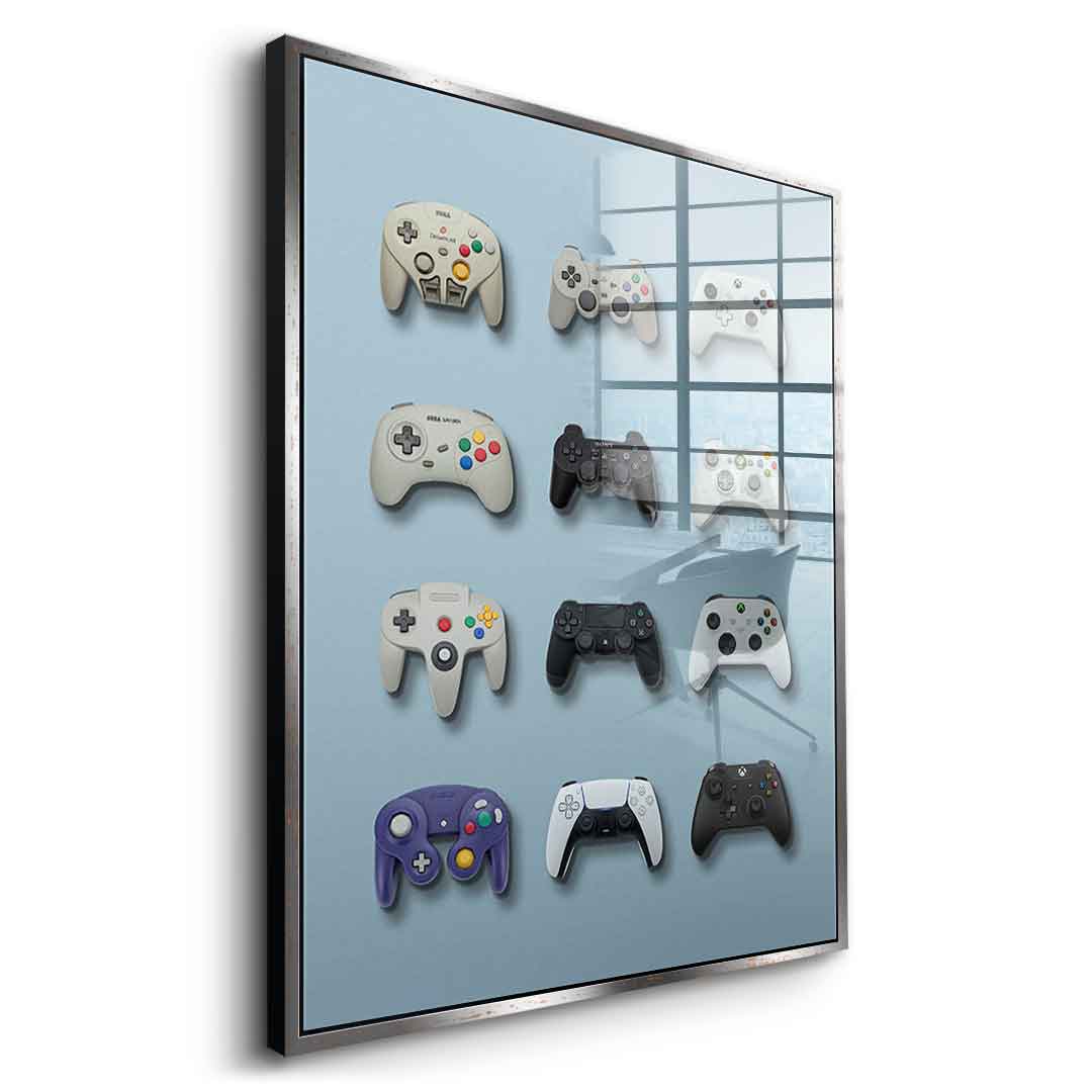 Game Joystick - Acrylglas