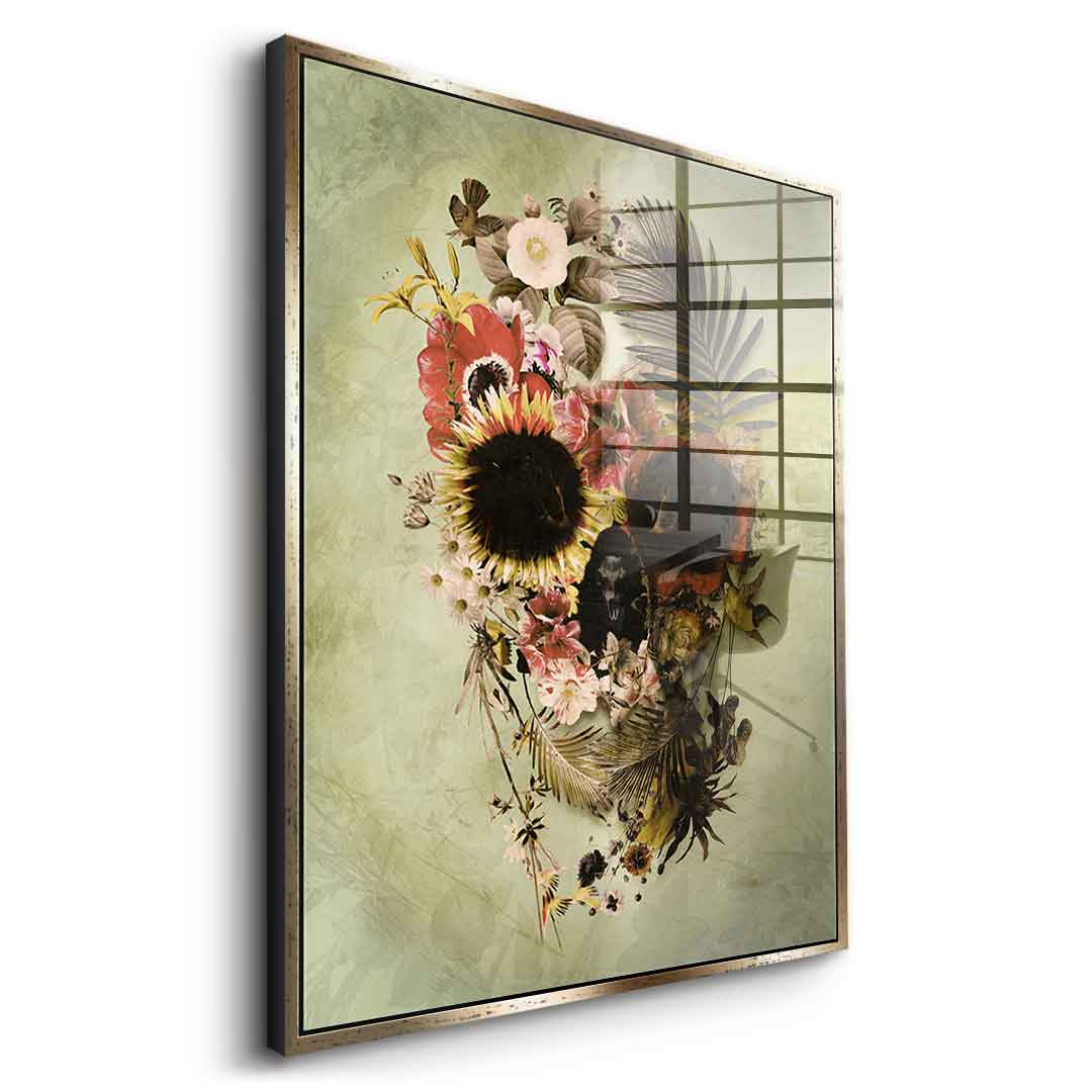 Garden Skull Light - Acrylglas