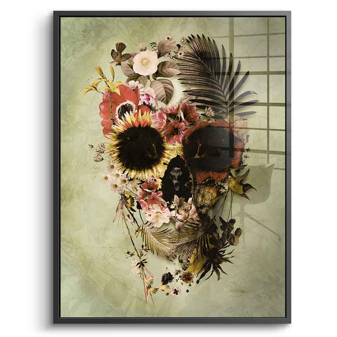 Garden Skull Light - Acrylglas