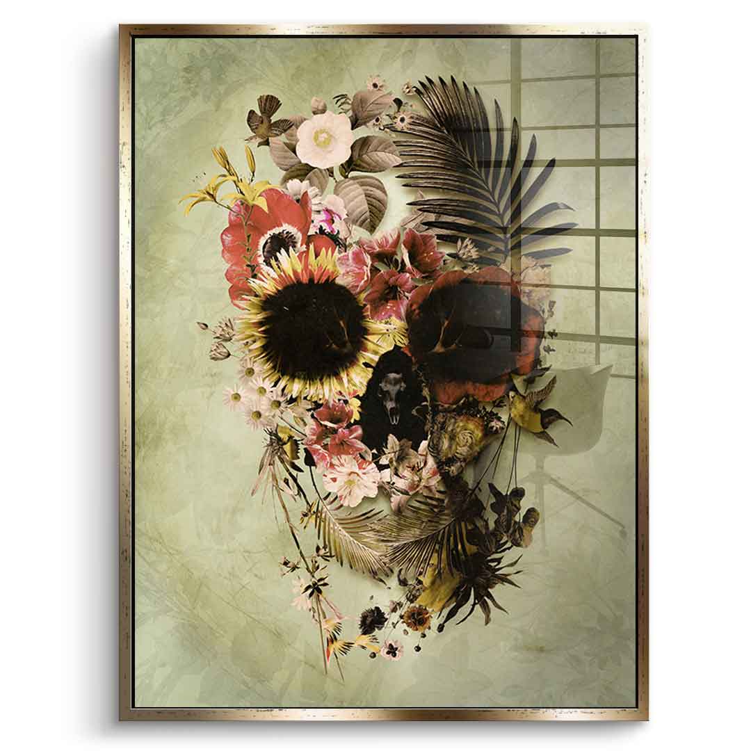 Garden Skull Light - Acrylglas