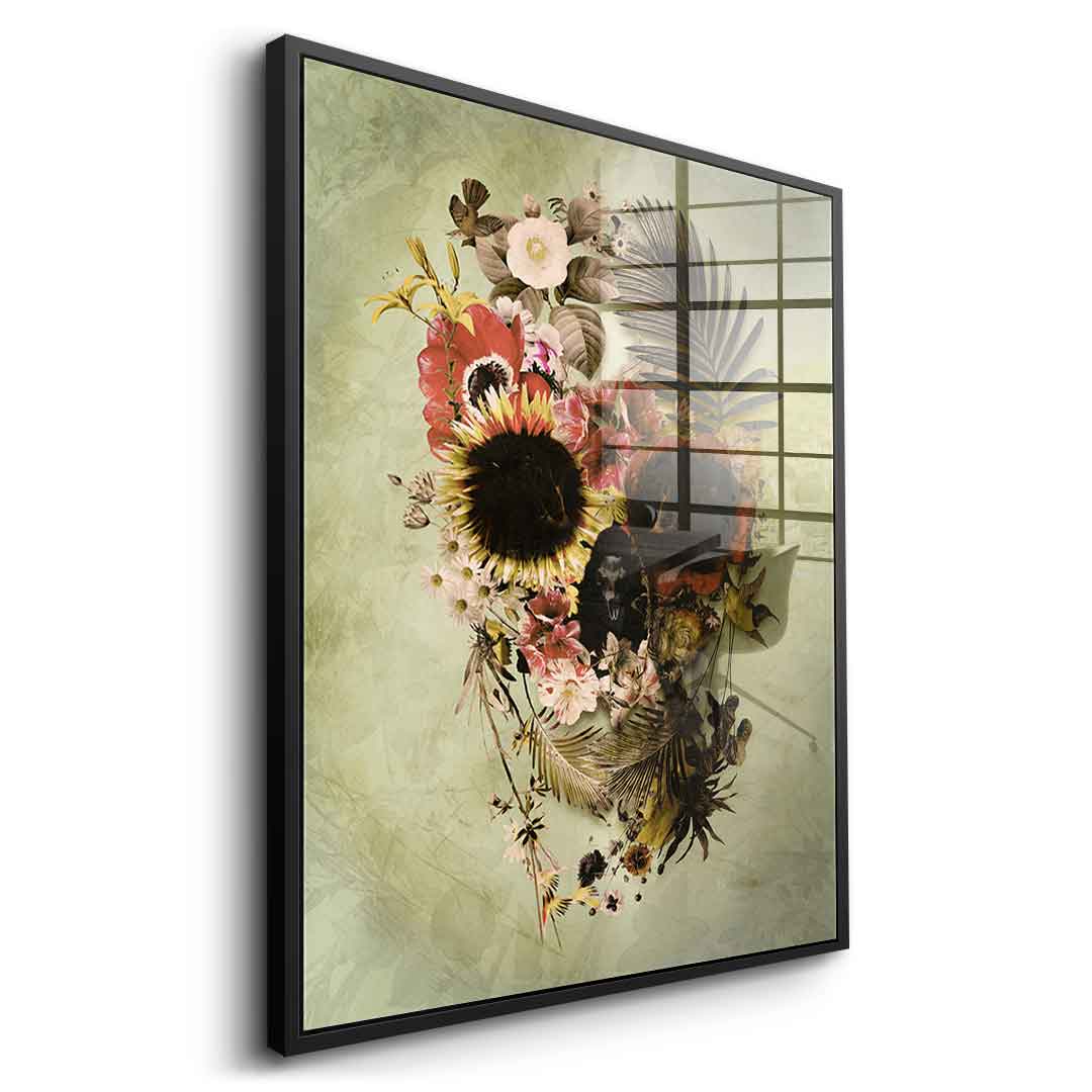 Garden Skull Light - Acrylglas