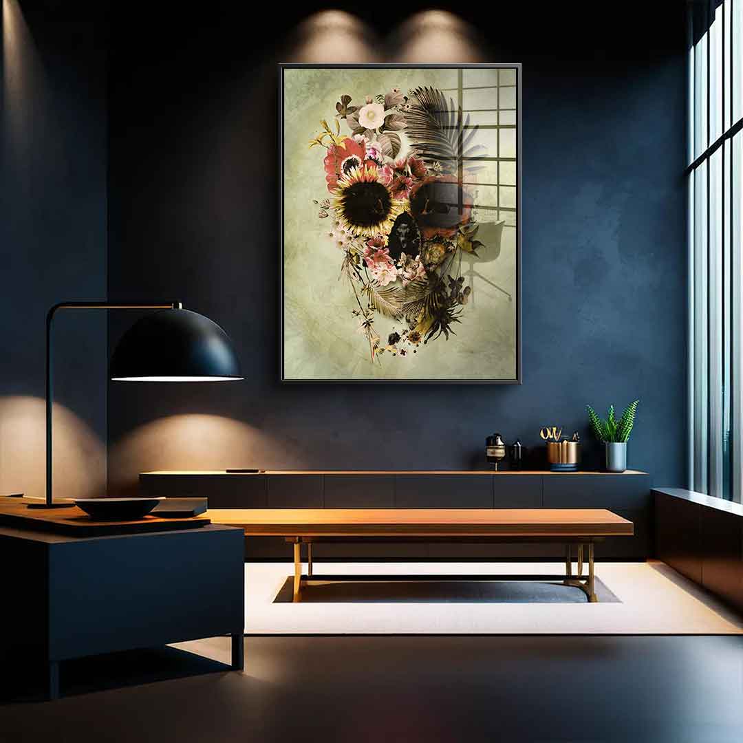 Garden Skull Light - Acrylglas