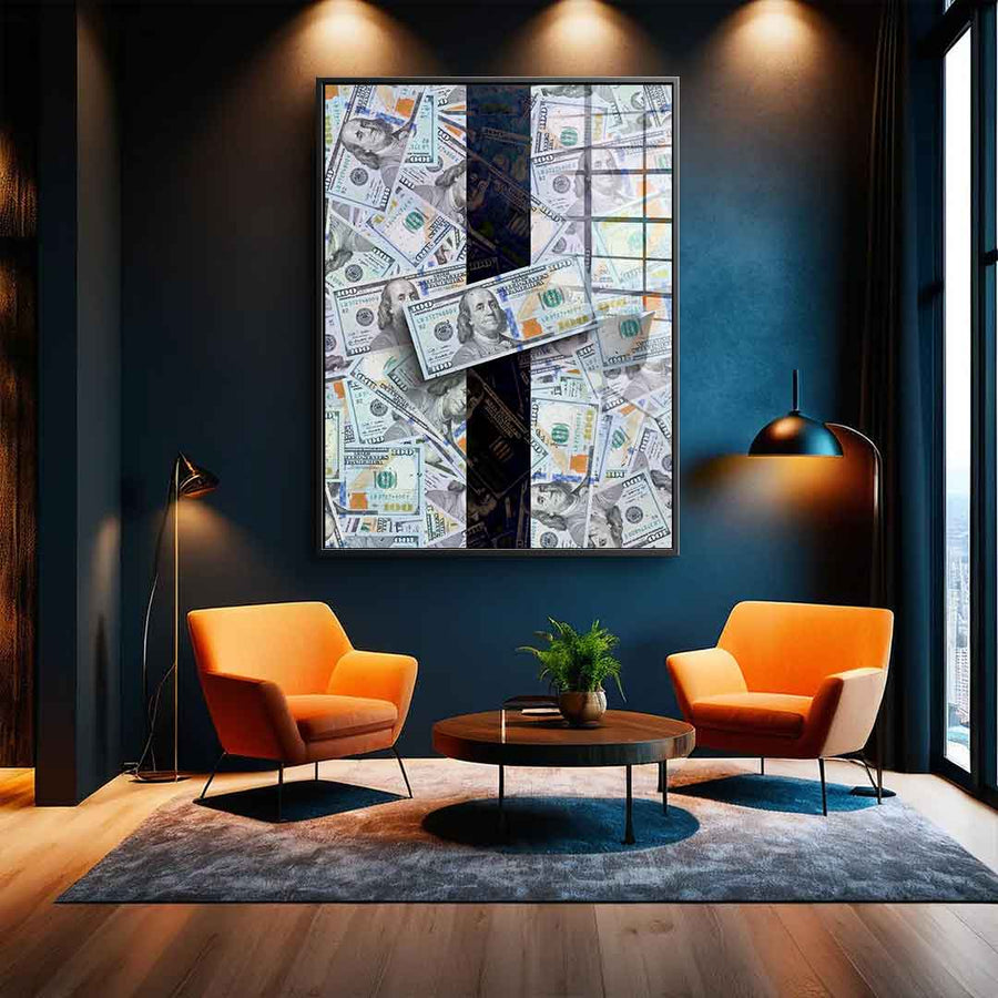 Money Stack - Acrylglas
