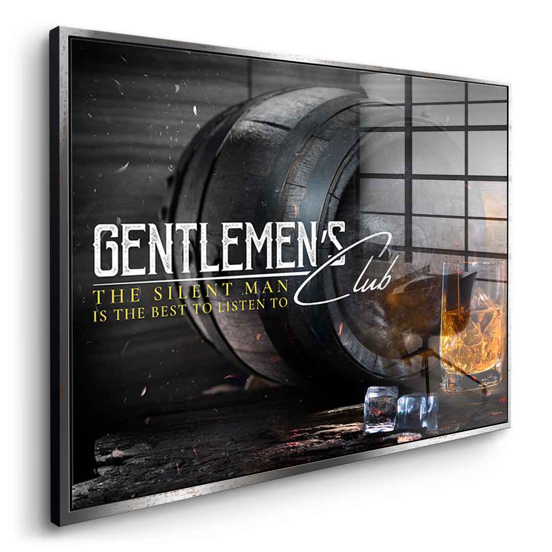 Gentlemen´s Club - Acrylglas