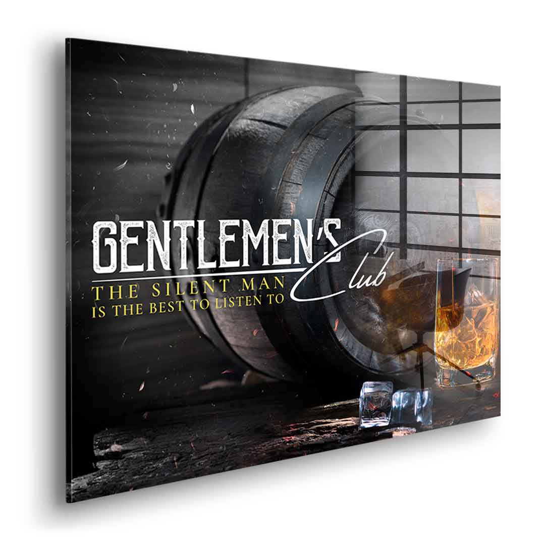 Gentlemen´s Club - Acrylglas