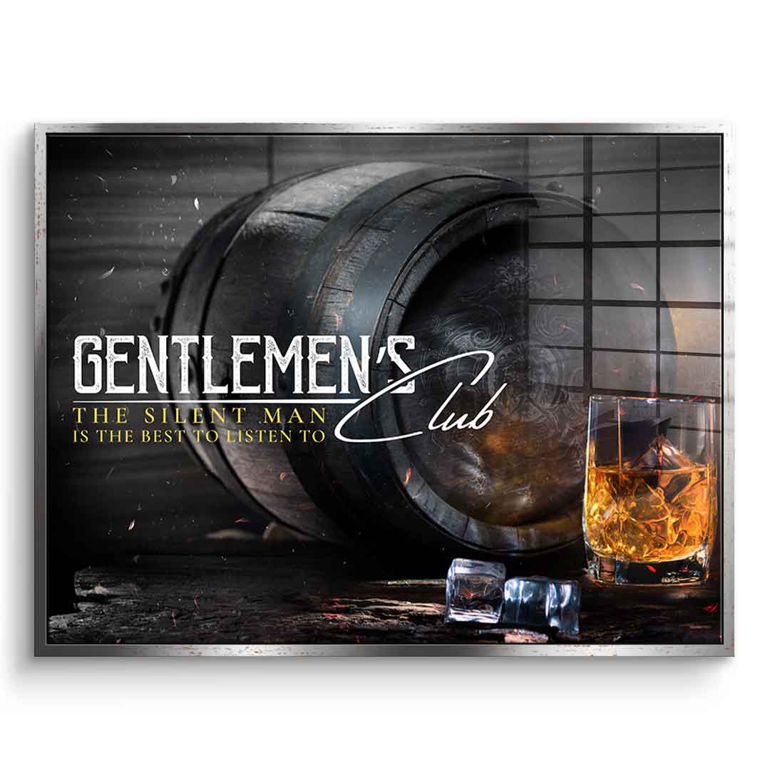 Gentlemen´s Club - Acrylglas