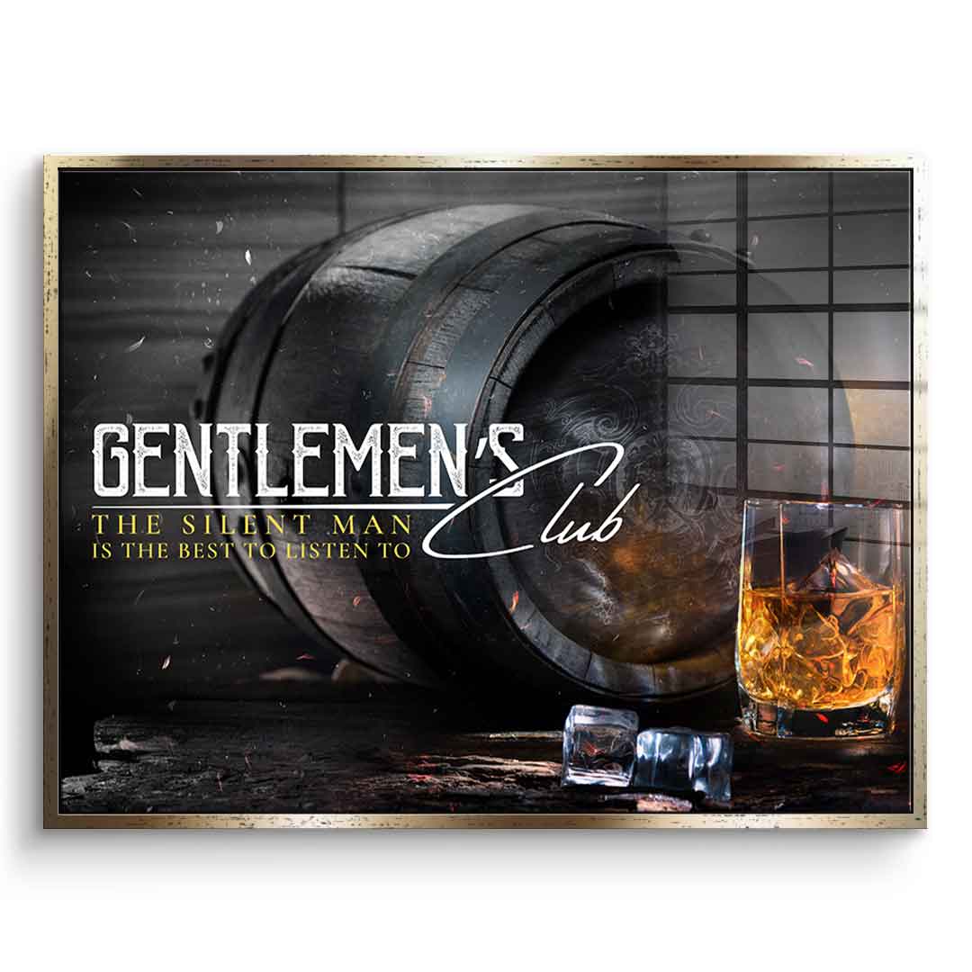 Gentlemen´s Club - Acrylglas