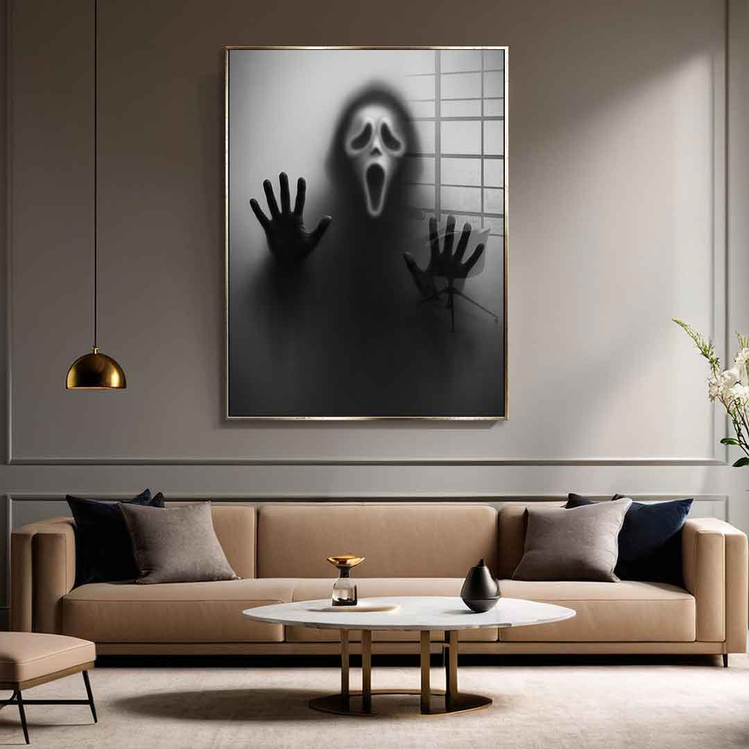 Ghostface's Silhouette - Acrylglas