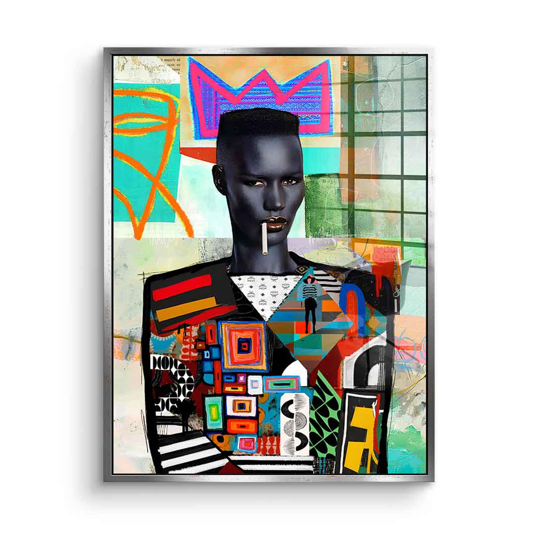 Grace Jones - Szkło akrylowe