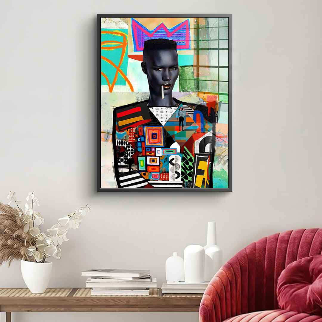 Grace Jones - Szkło akrylowe