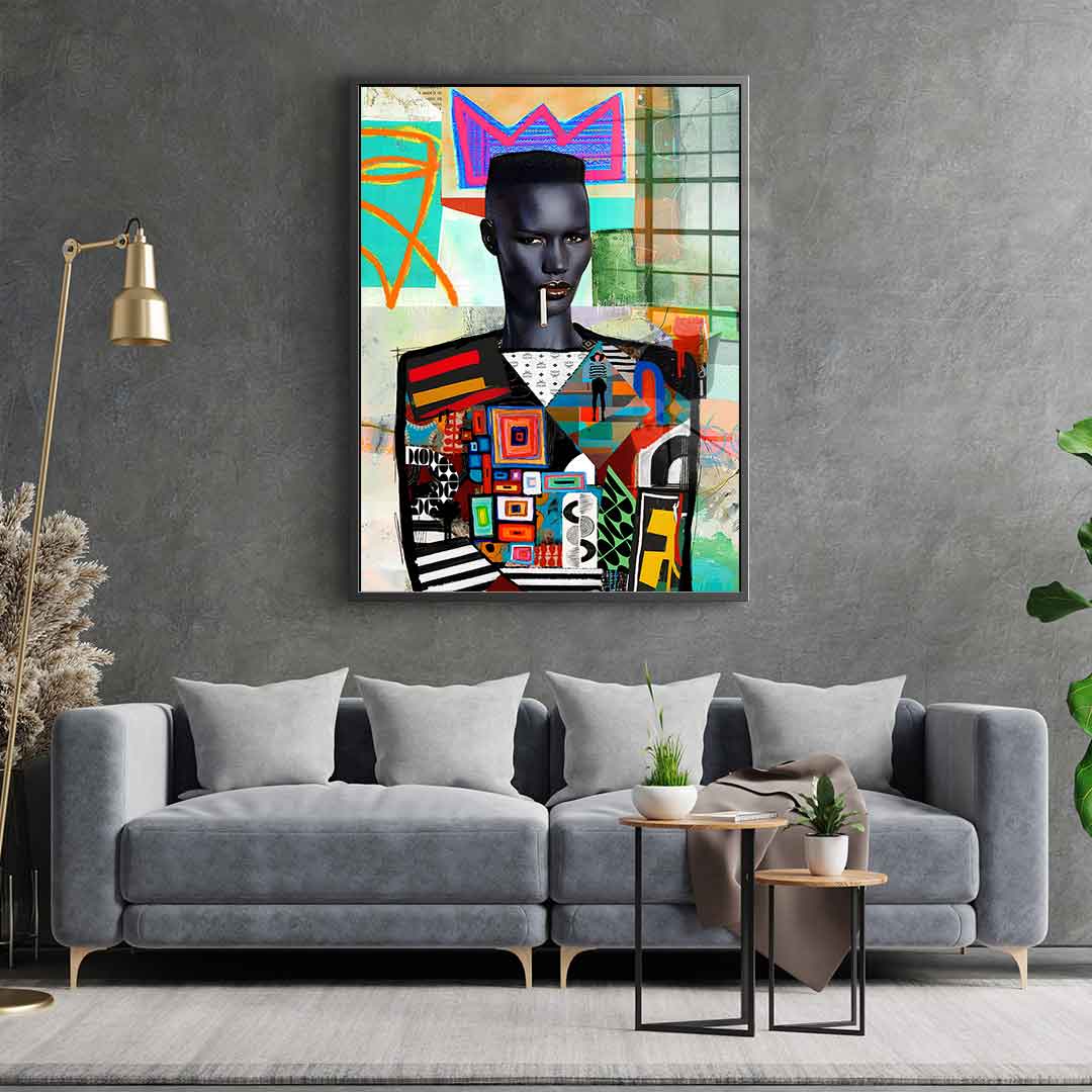 Grace Jones - Szkło akrylowe