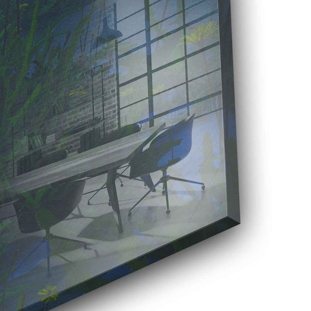 Green Garage - Acrylglas