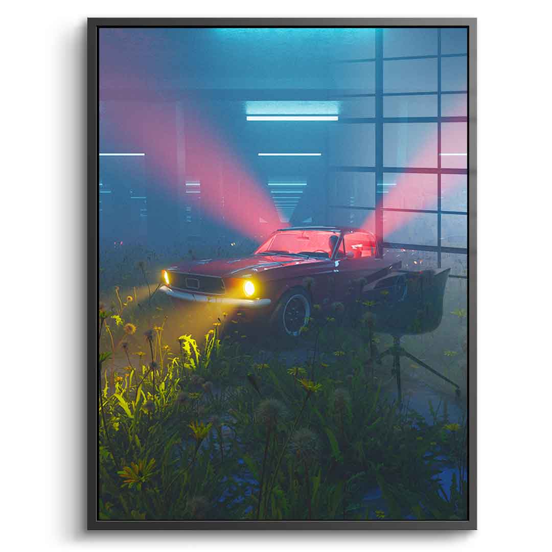 Green Garage - Acrylglas
