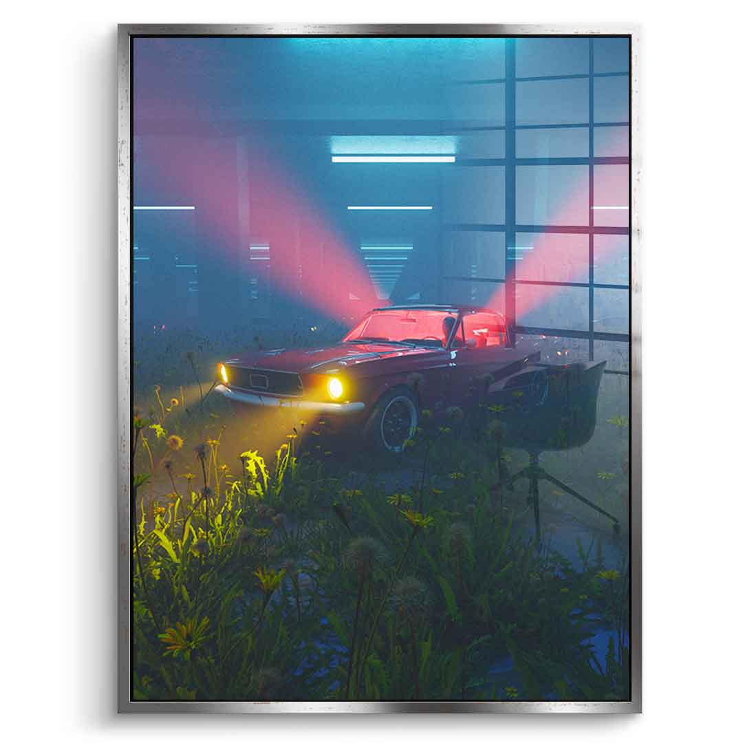 Green Garage - Acrylglas