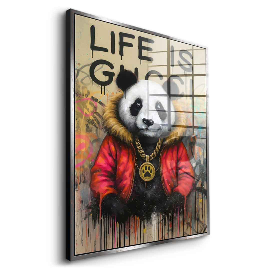 Gucci Panda - Szkło akrylowe