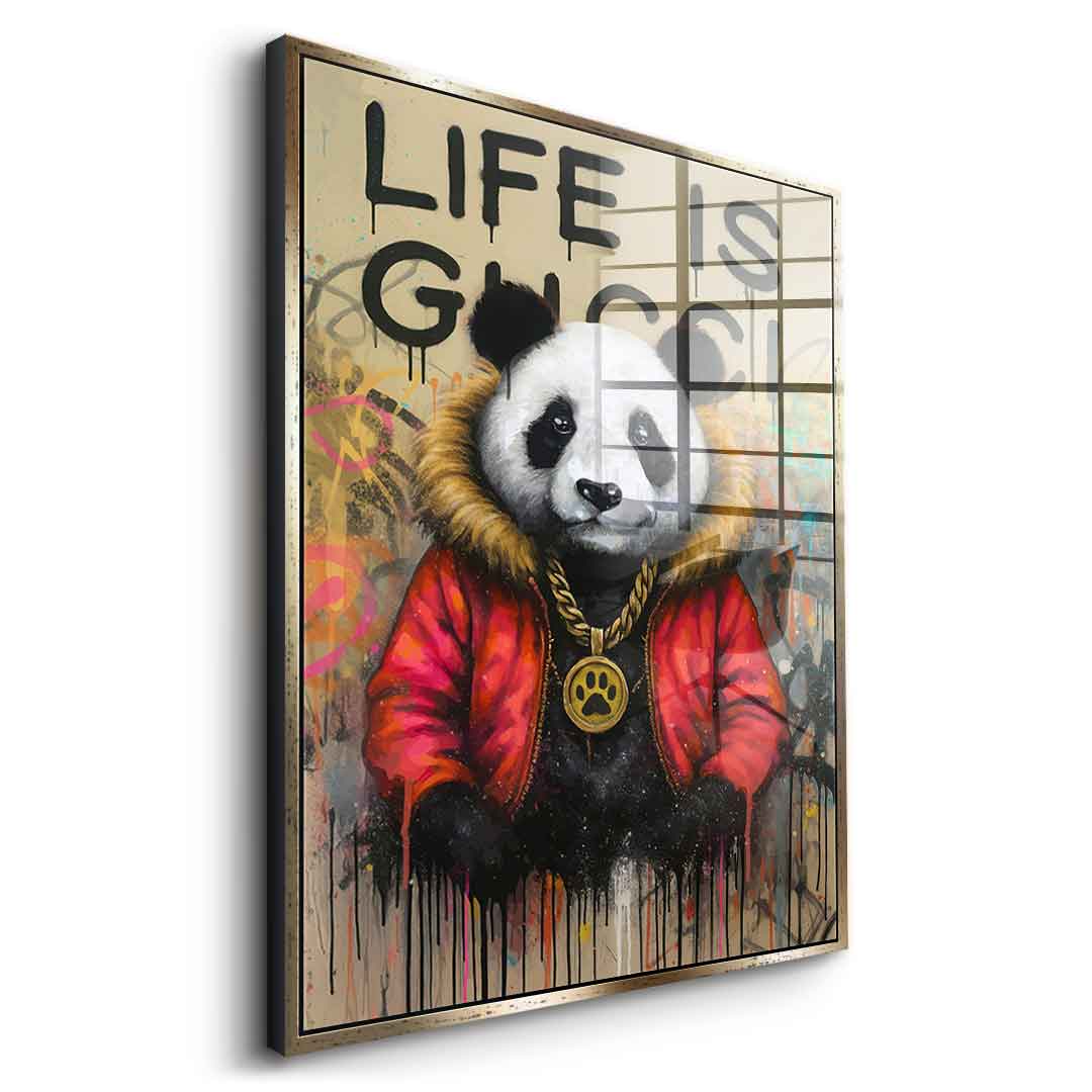 Gucci Panda - Szkło akrylowe