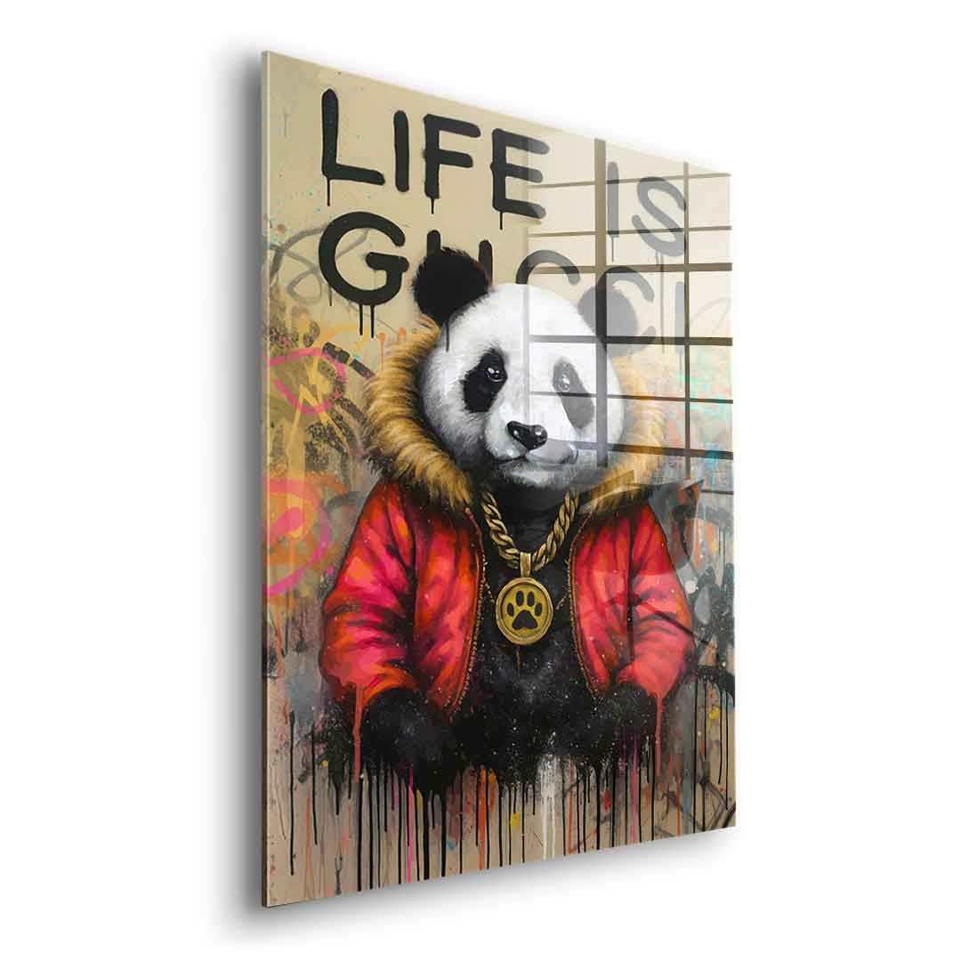 Gucci Panda - Szkło akrylowe