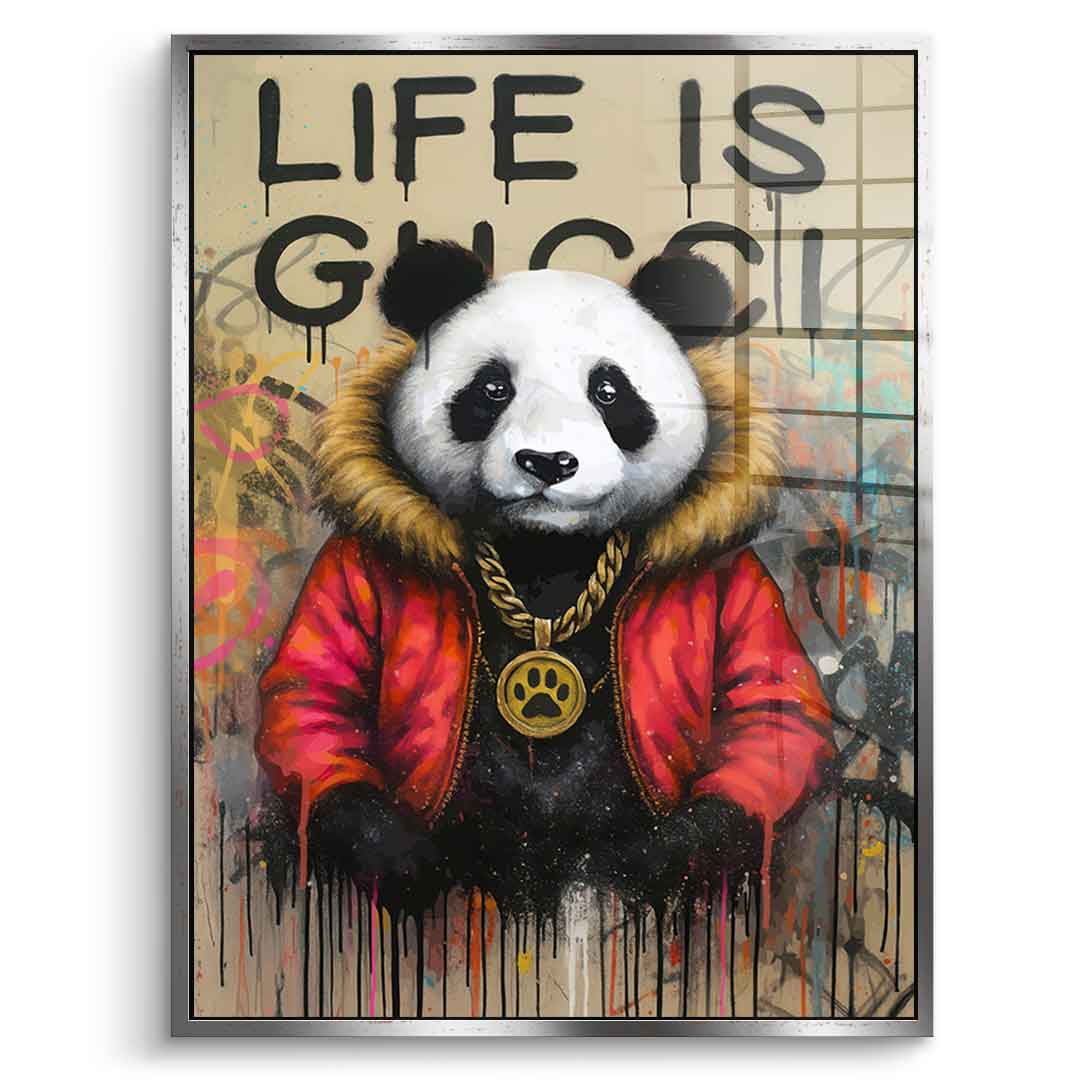 Gucci Panda - Szkło akrylowe