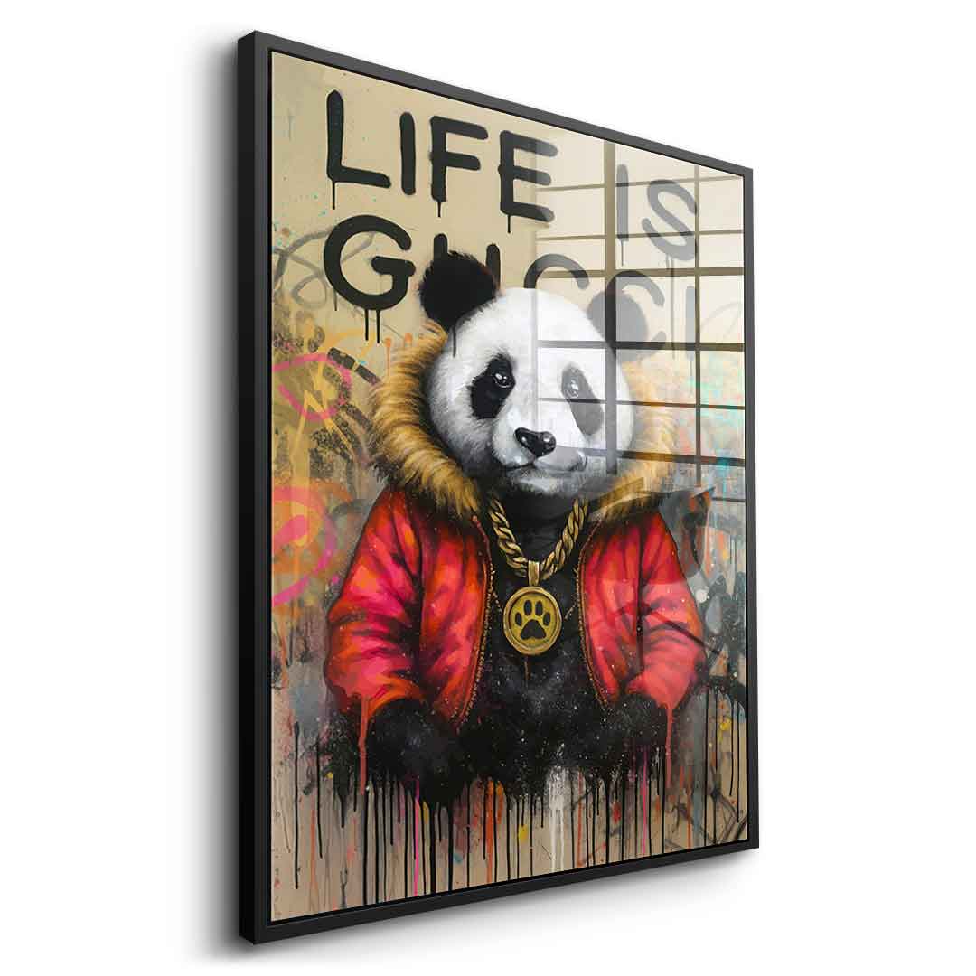 Gucci Panda - Szkło akrylowe