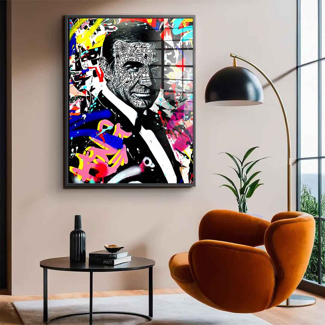MY NAME IS BOND XL - Acrylglas