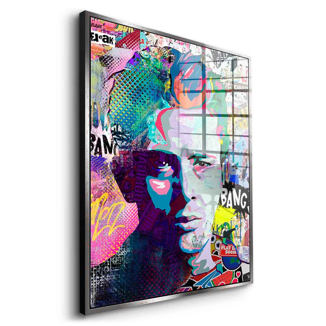James Collage - Acrylglas