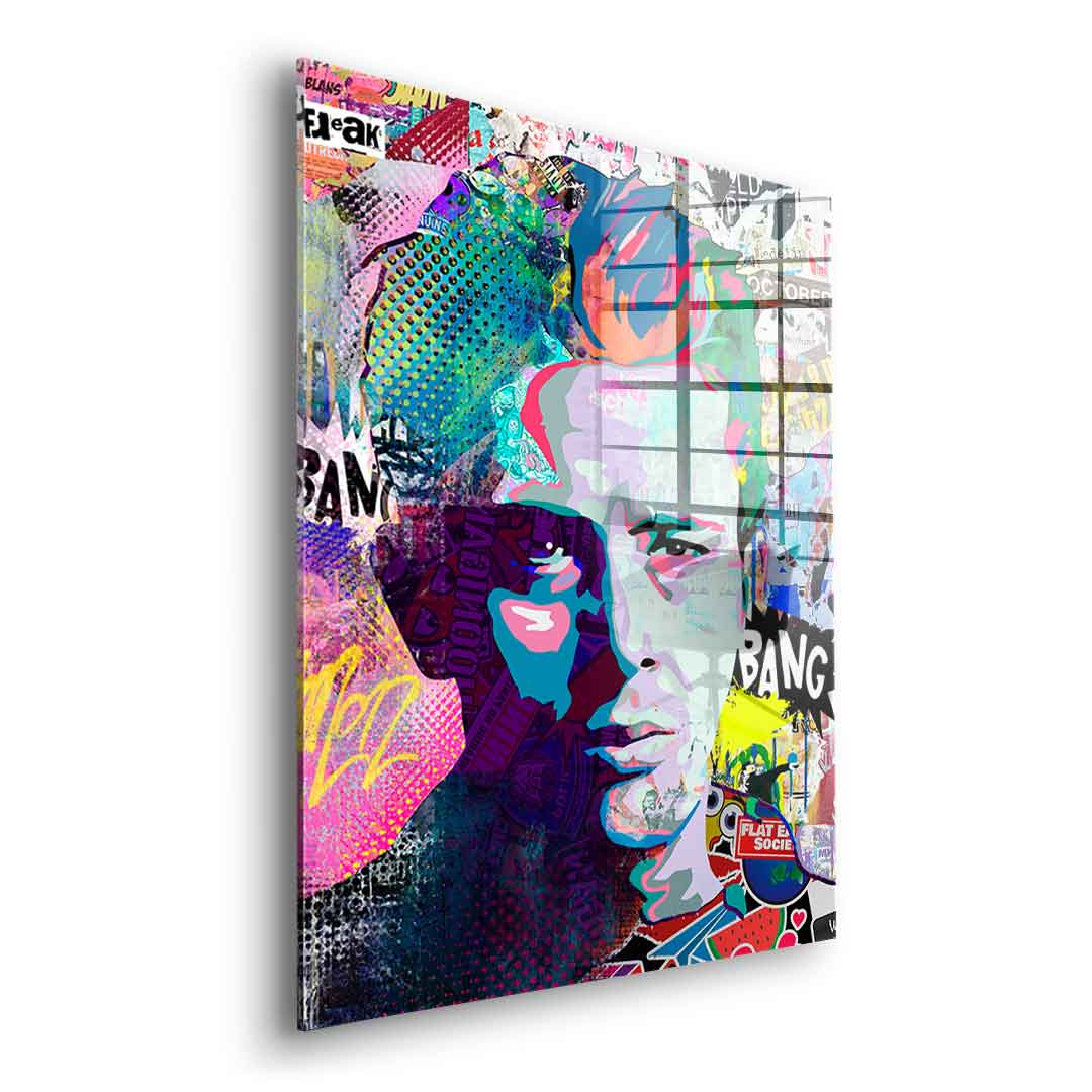 James Collage - Acrylglas