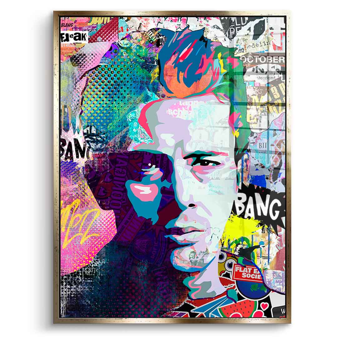 James Collage - Acrylglas
