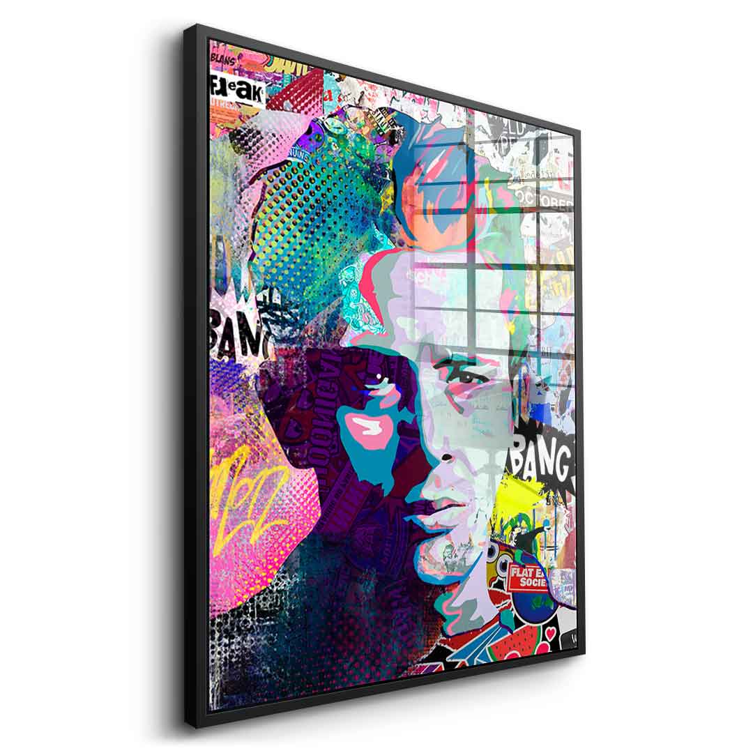 James Collage - Acrylglas