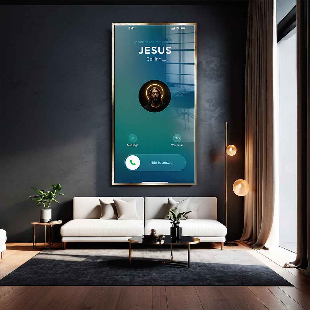 Jesus Call - Acrylglas