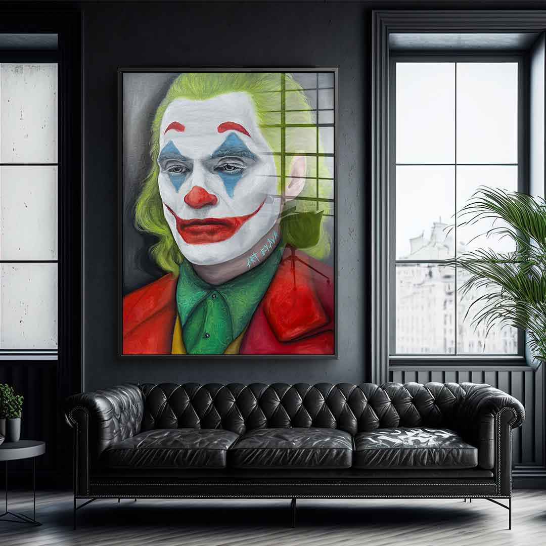 Chaos Portrait - Acrylglas