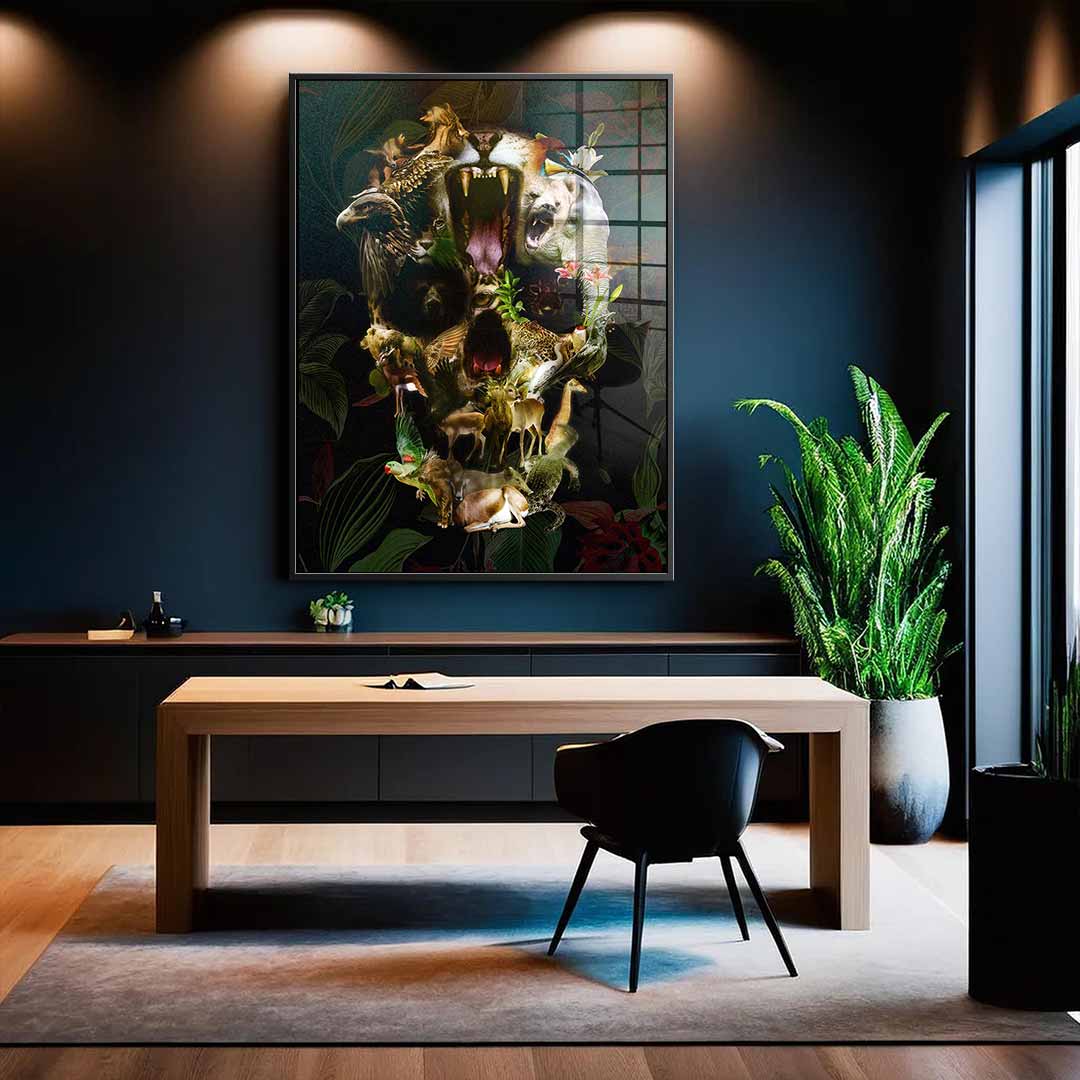 Kingdom Skull - Acrylglas