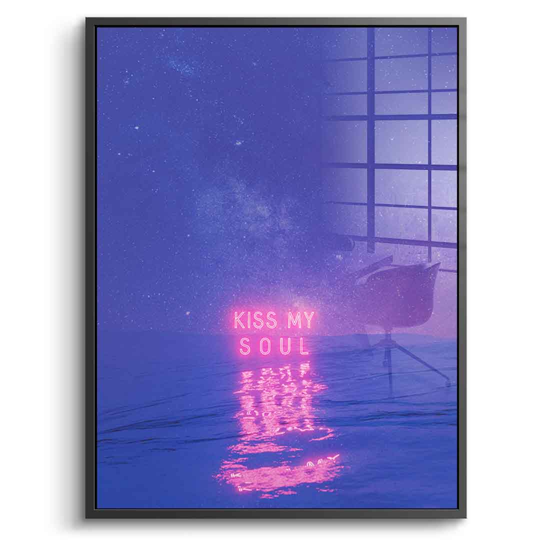 Kiss My Soul - Acrylglas