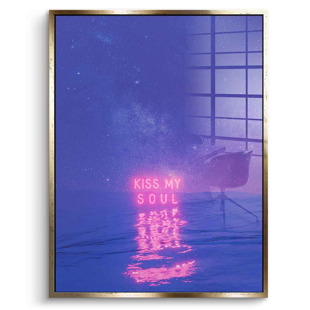 Kiss My Soul - Acrylglas