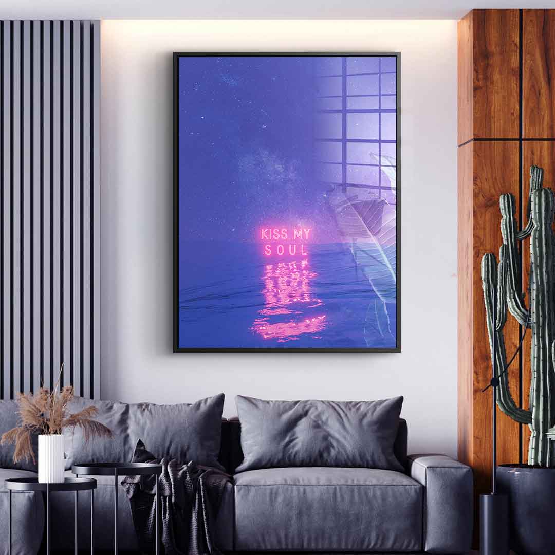 Kiss My Soul - Acrylglas