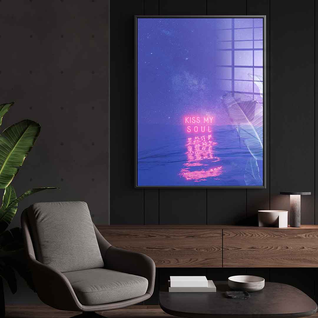 Kiss My Soul - Acrylglas