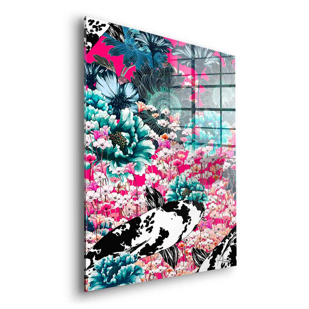 Koi Japan Sun - Acrylic glass