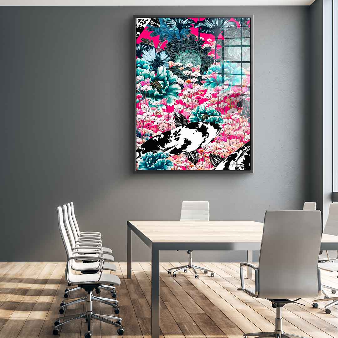 Koi Japan Sun - Acrylic glass