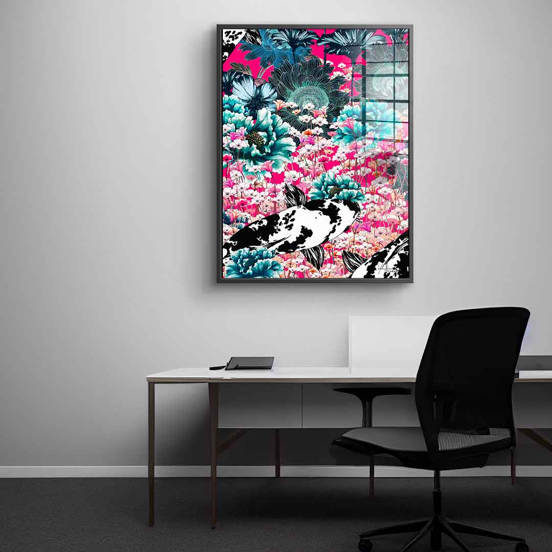 Koi Japan Sun - Acrylic glass