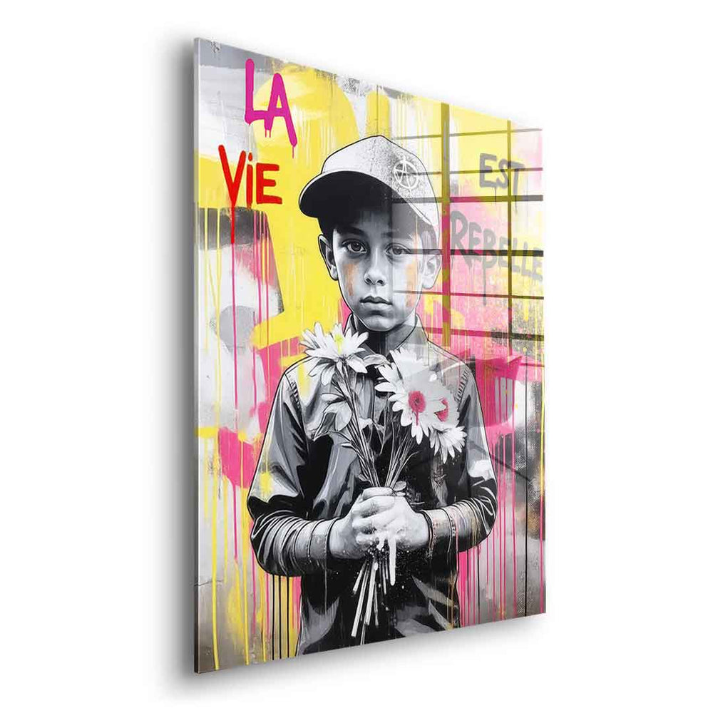 La Vie Est Rebelle - Acrylglas