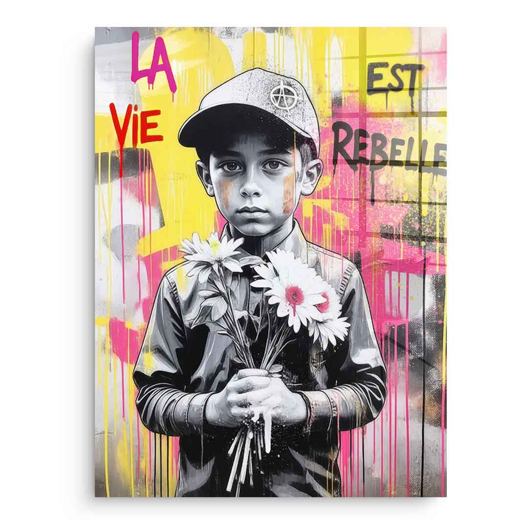 La Vie Est Rebelle - Acrylglas
